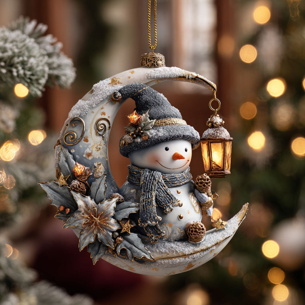Snowman Dream CW0112066CL Christmas Ornament