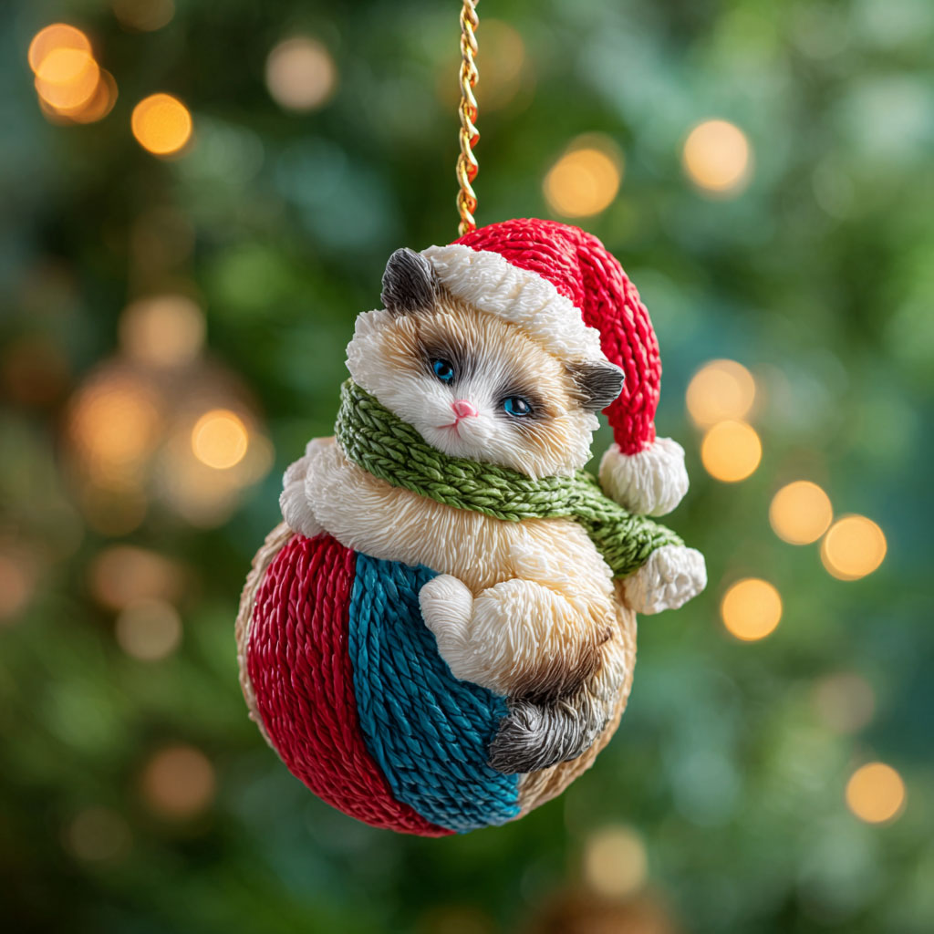 Snuggle Ball CP0612035CL Christmas Ornament