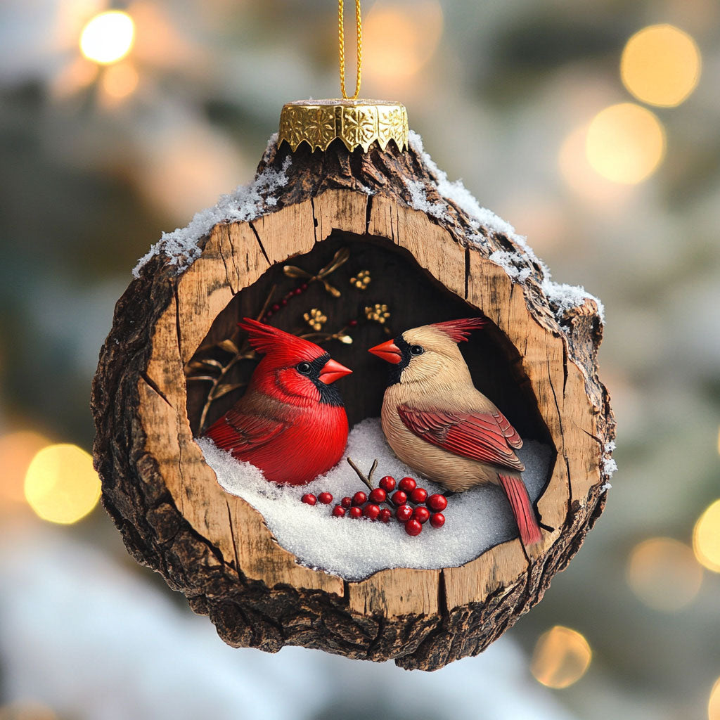 Cardinal Merry Frost WN2611004CL Christmas Ornament
