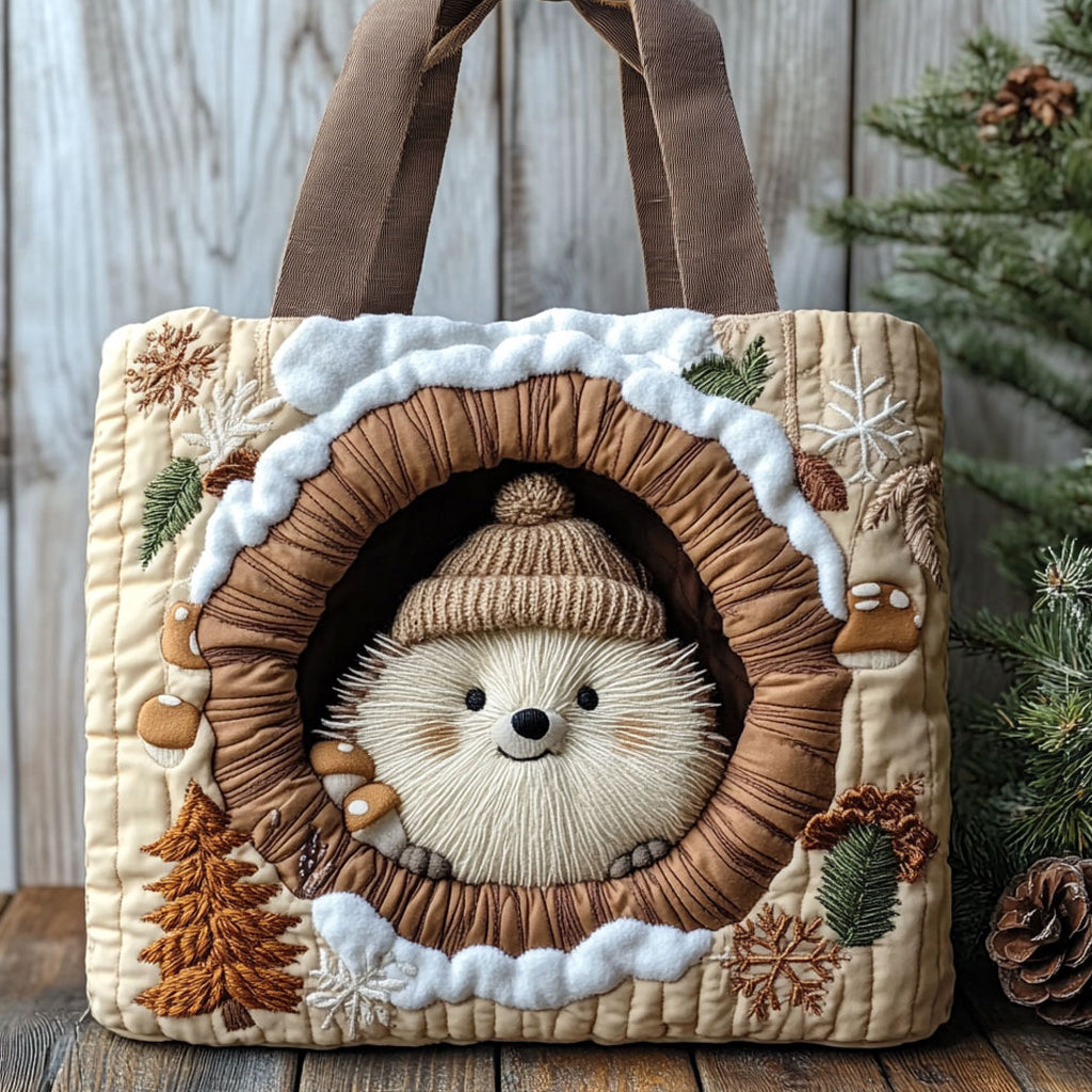 Hollow Hedgehog CP0112211CL Quilted Tote Bag