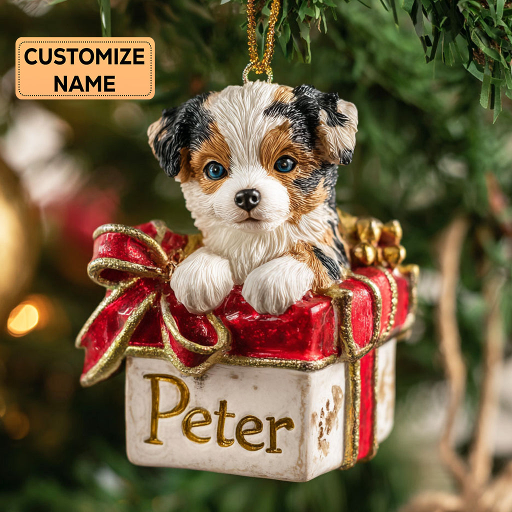 Aussie Delight CP0112047CL Personalized Christmas Ornament