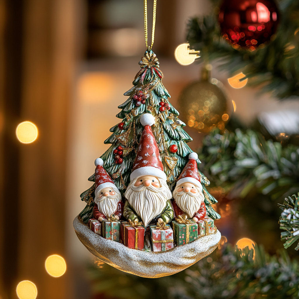 Christmas Gnome CW2710014CL Christmas Ornament