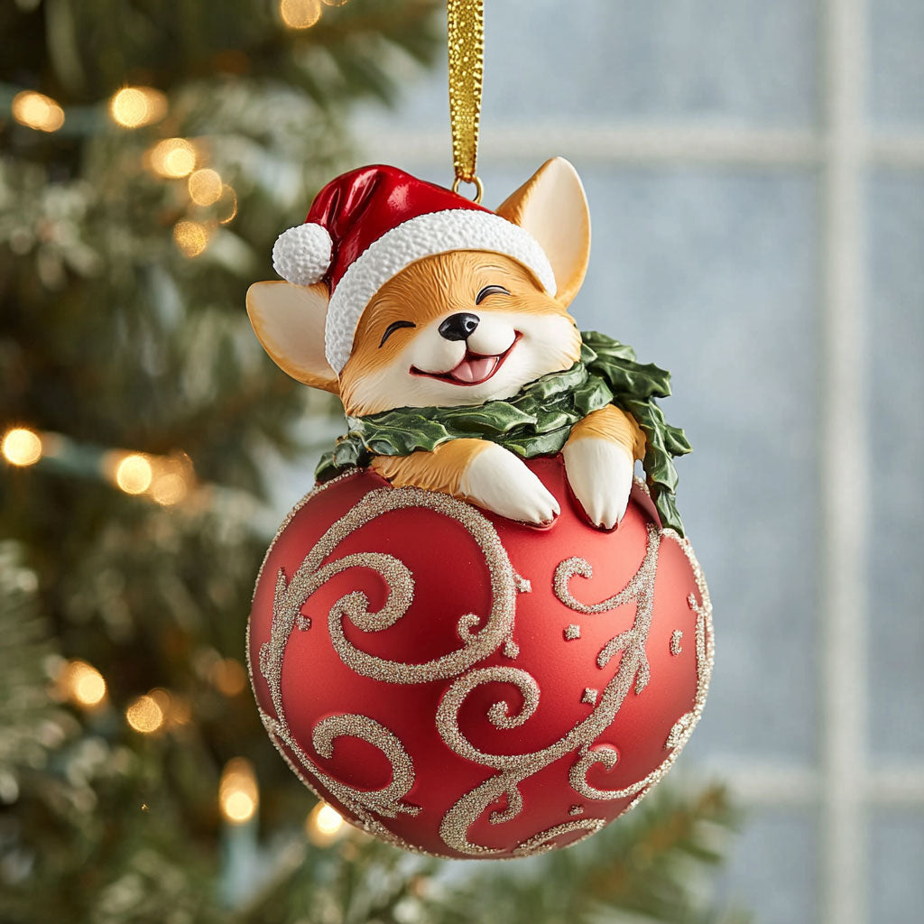 Holly Smile CP2210047CL Christmas Ornament