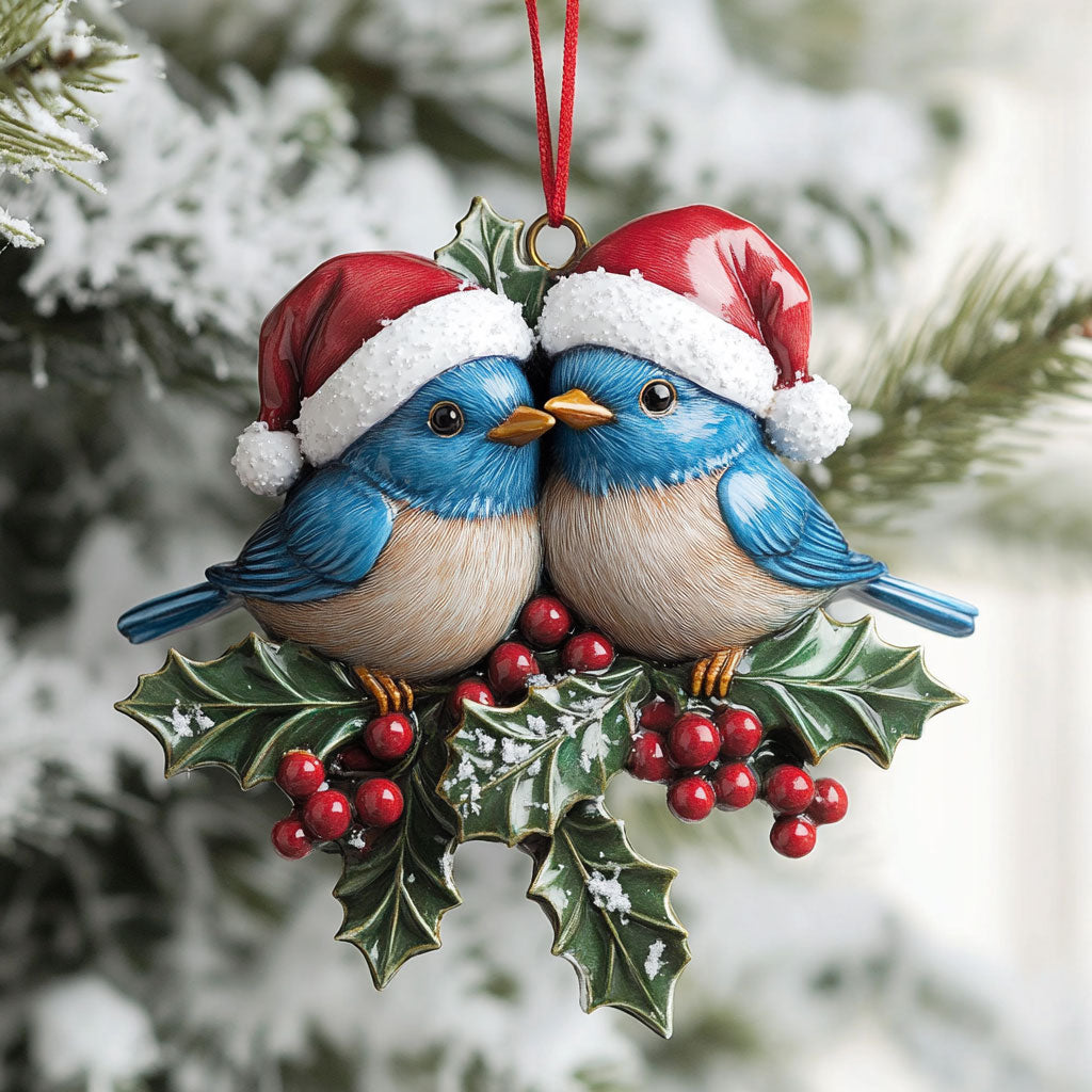 Eternal Love Bluebird WN2710017CL Christmas Ornament