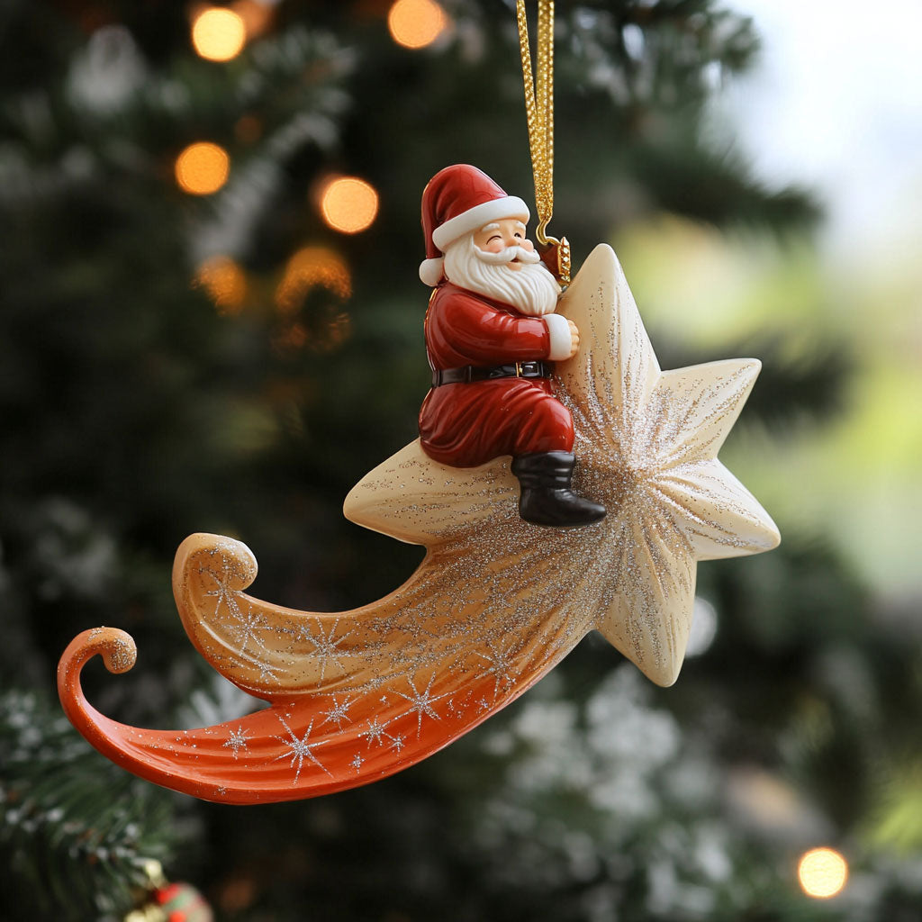 Crescent Santa CP0512053CL Christmas Ornament