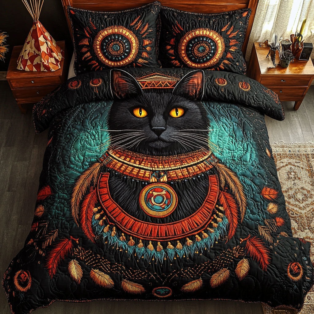 Tribal Cat Spirit CW1201014CL Duvet Cover Set
