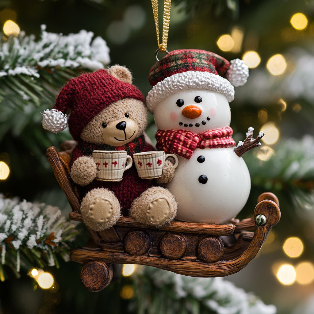 Snowman Christmas Delight WN1112085CL Christmas Ornament