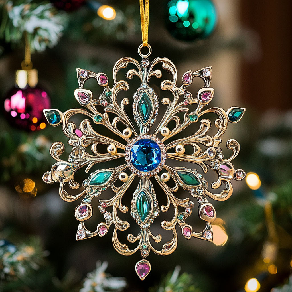 Mystic Bloom CW0912032CL Christmas Ornament