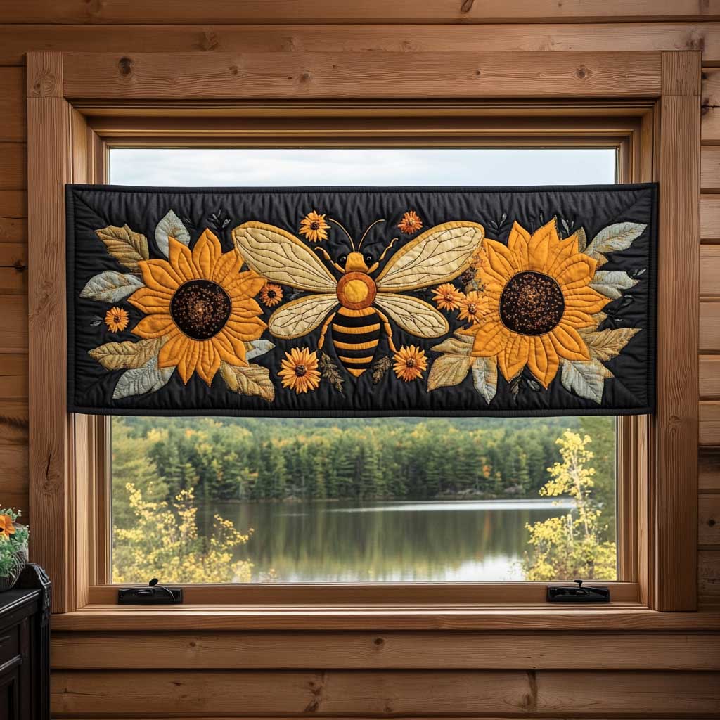 Buzzing Bee WN1803060CL Quilted Valance