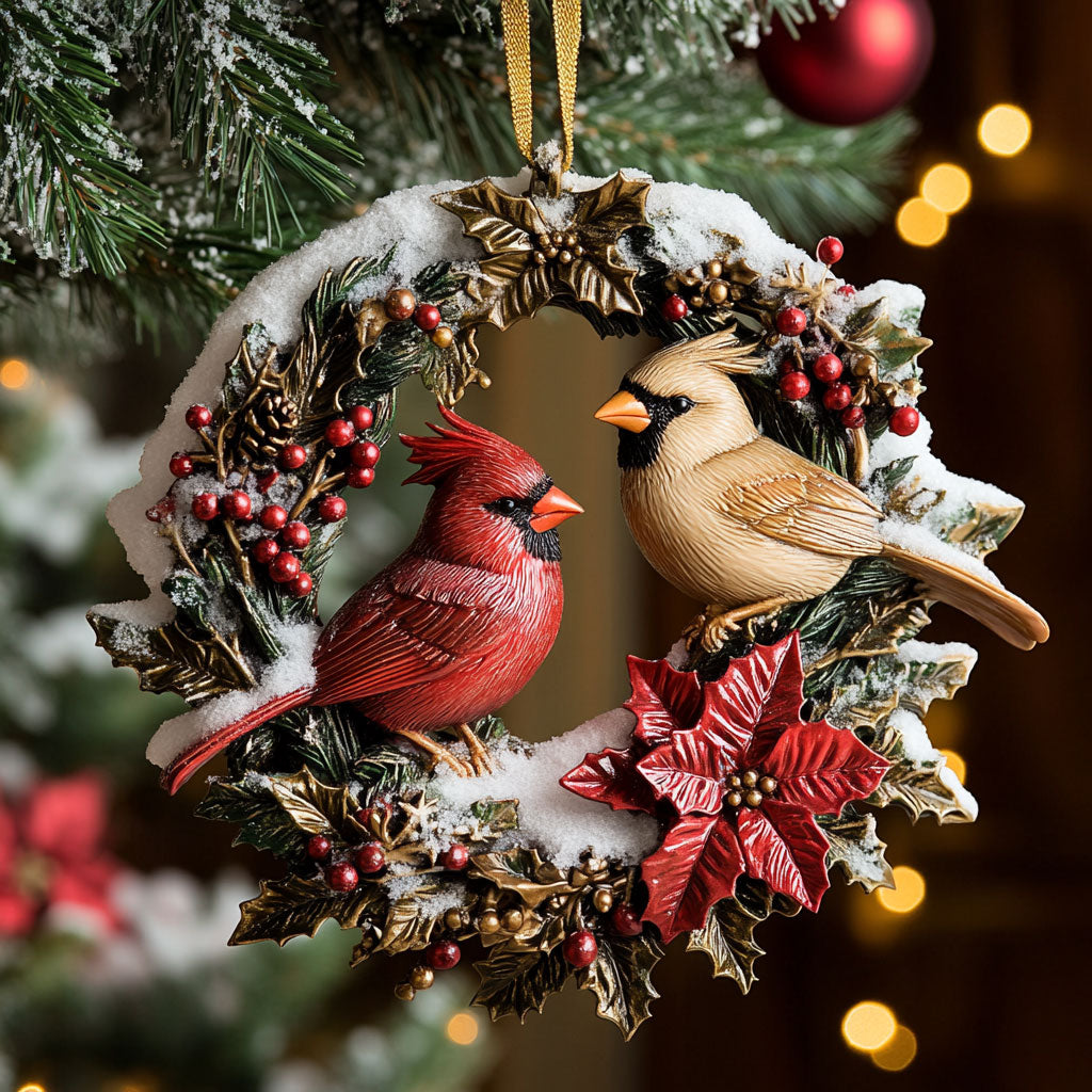 Winter Cardinal CW2010032CL Christmas Ornament