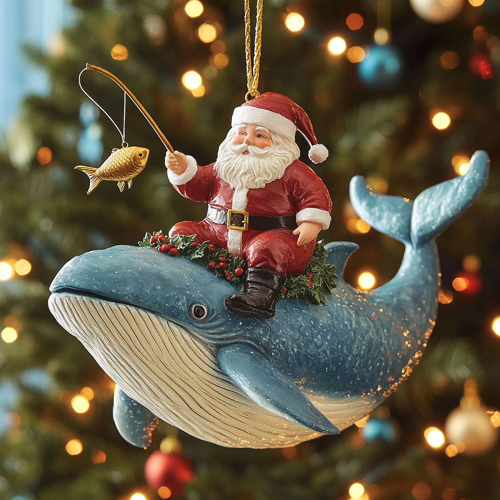 Whale Journey CP2611156CL Christmas Ornament