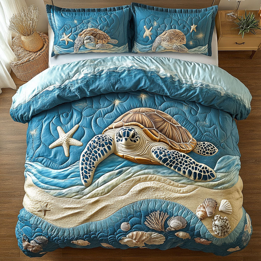 Wave Whisperer CP0110042CL Duvet Cover Set