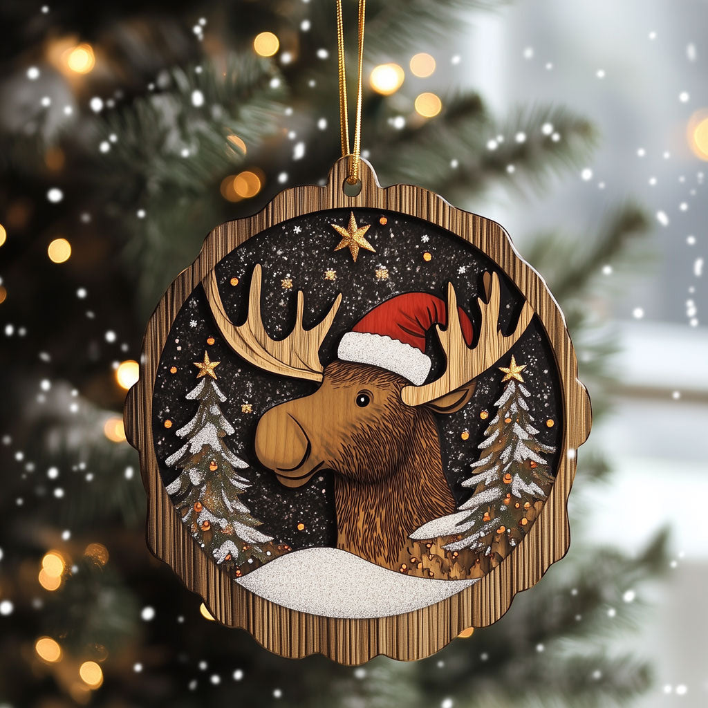 Christmas Moose Starlight LT2210003CL Christmas Ornament