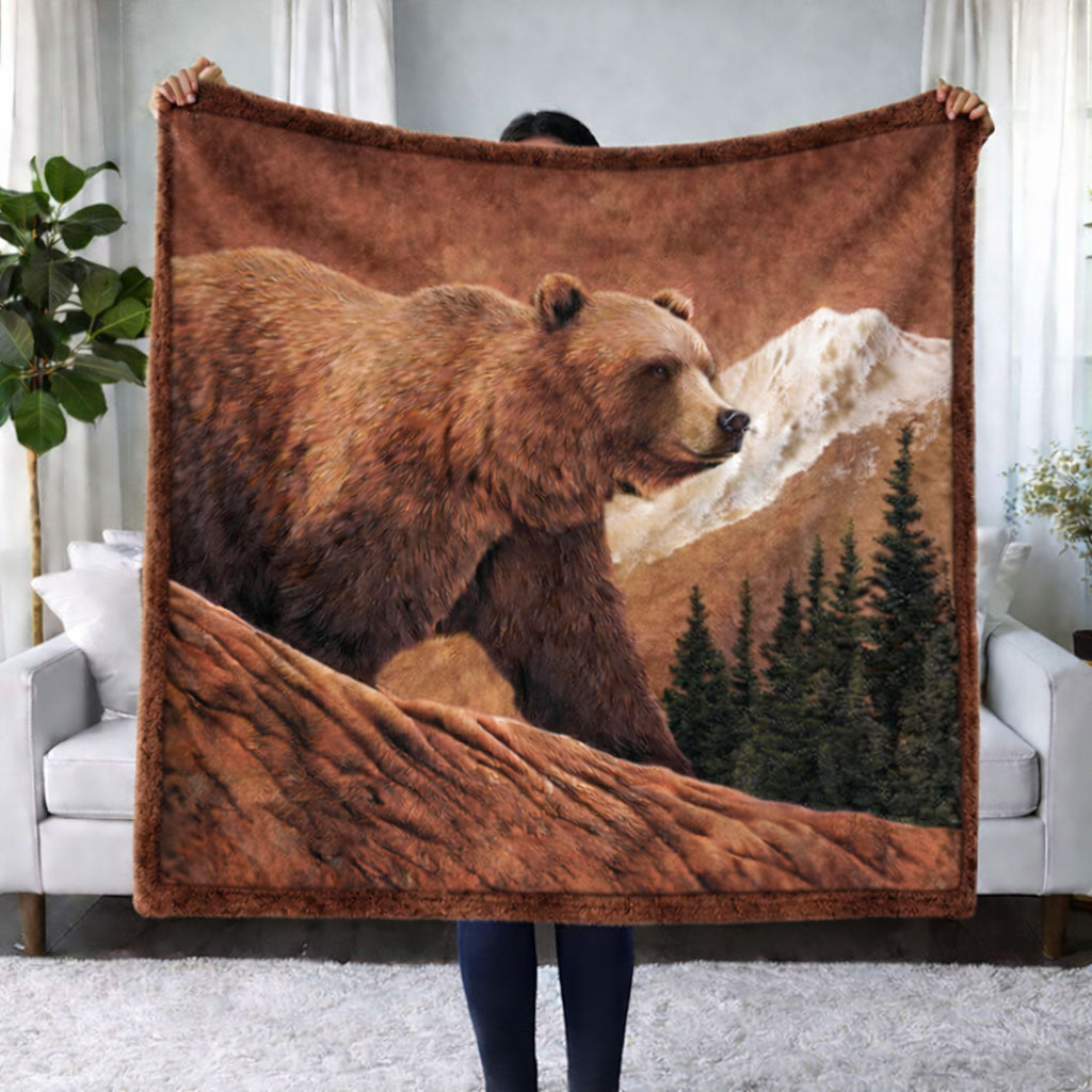 Strong Walk CP2801008CL Faux Fur Throw Blanket