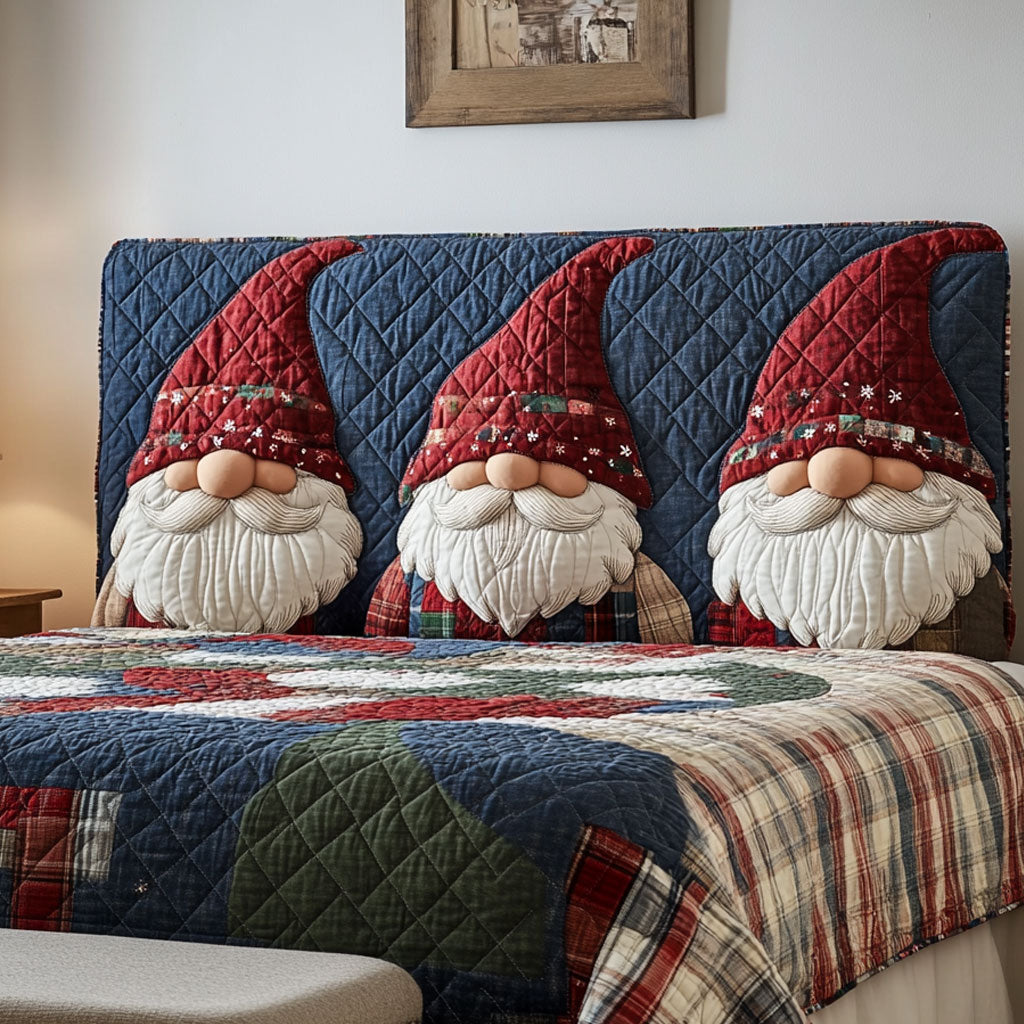 Whispering Gnomes CP0901056CL Quilted Headboard Slipcover