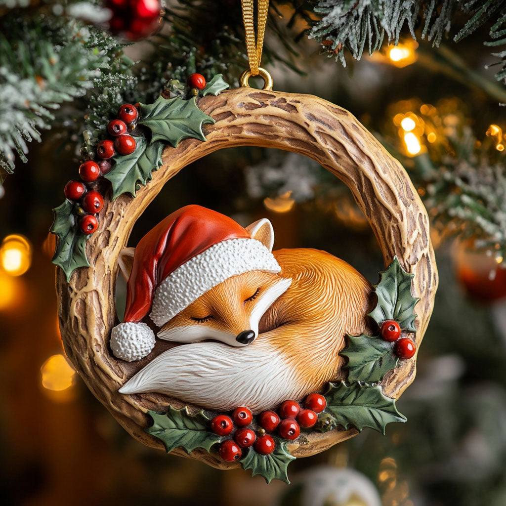 Fox Dream CW0311009CL Christmas Ornament
