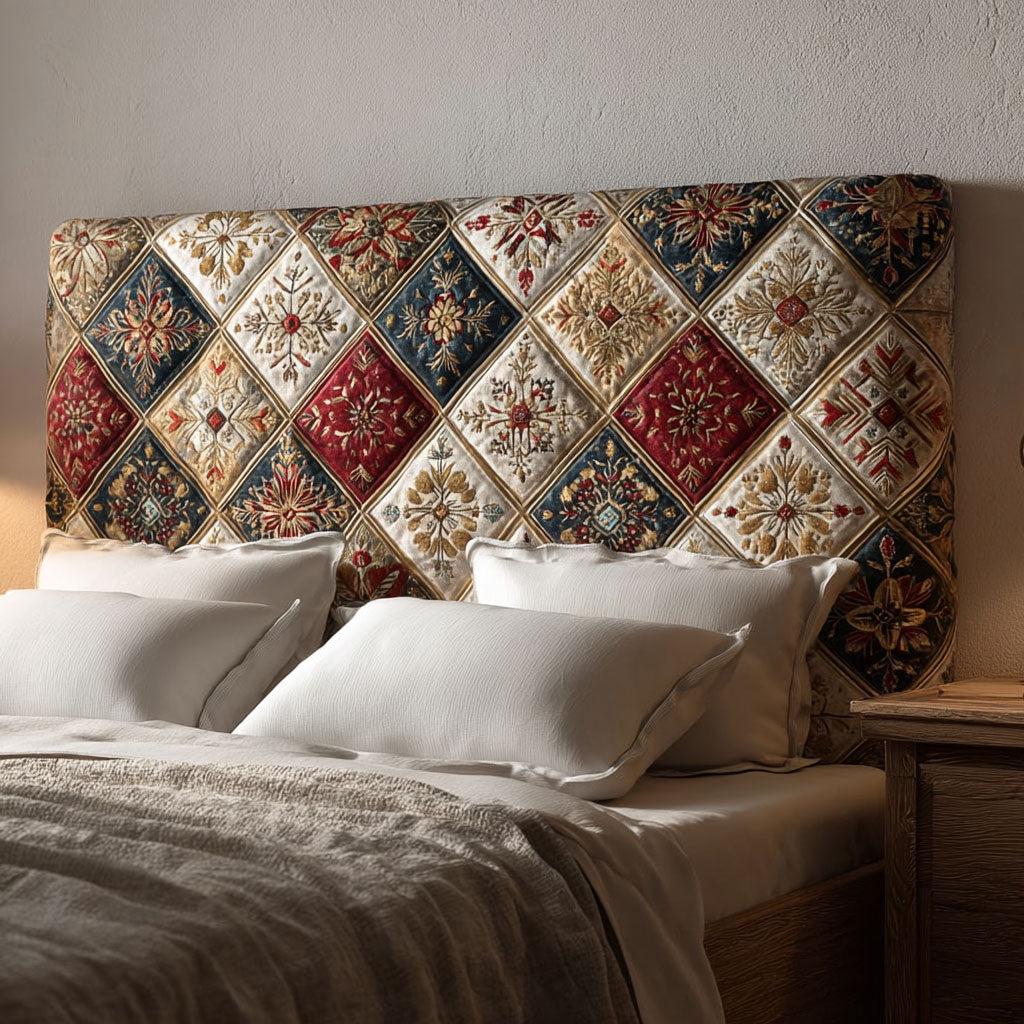 Patchwork Dream CW2912023CL Quilted Headboard Slipcover