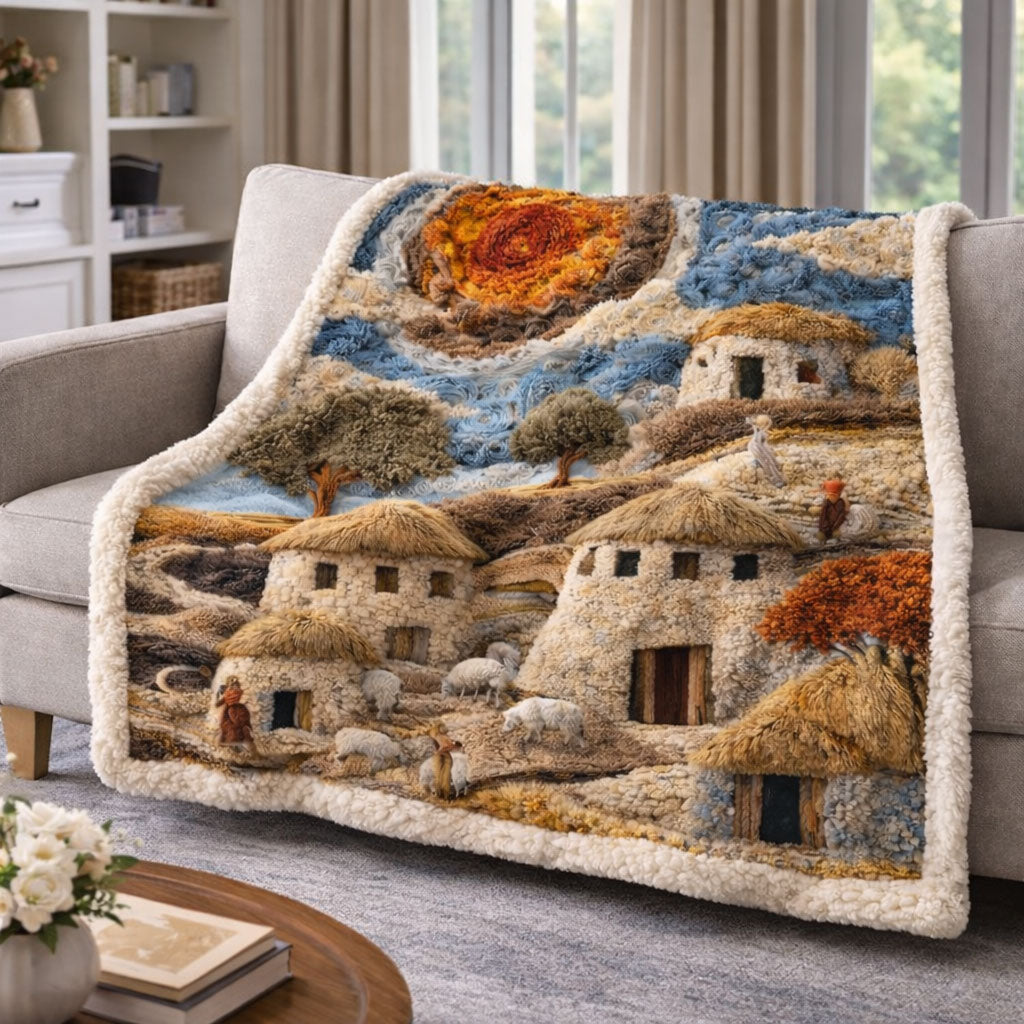 Rustic Countryside KL3001009CL Faux Fur Throw Blanket