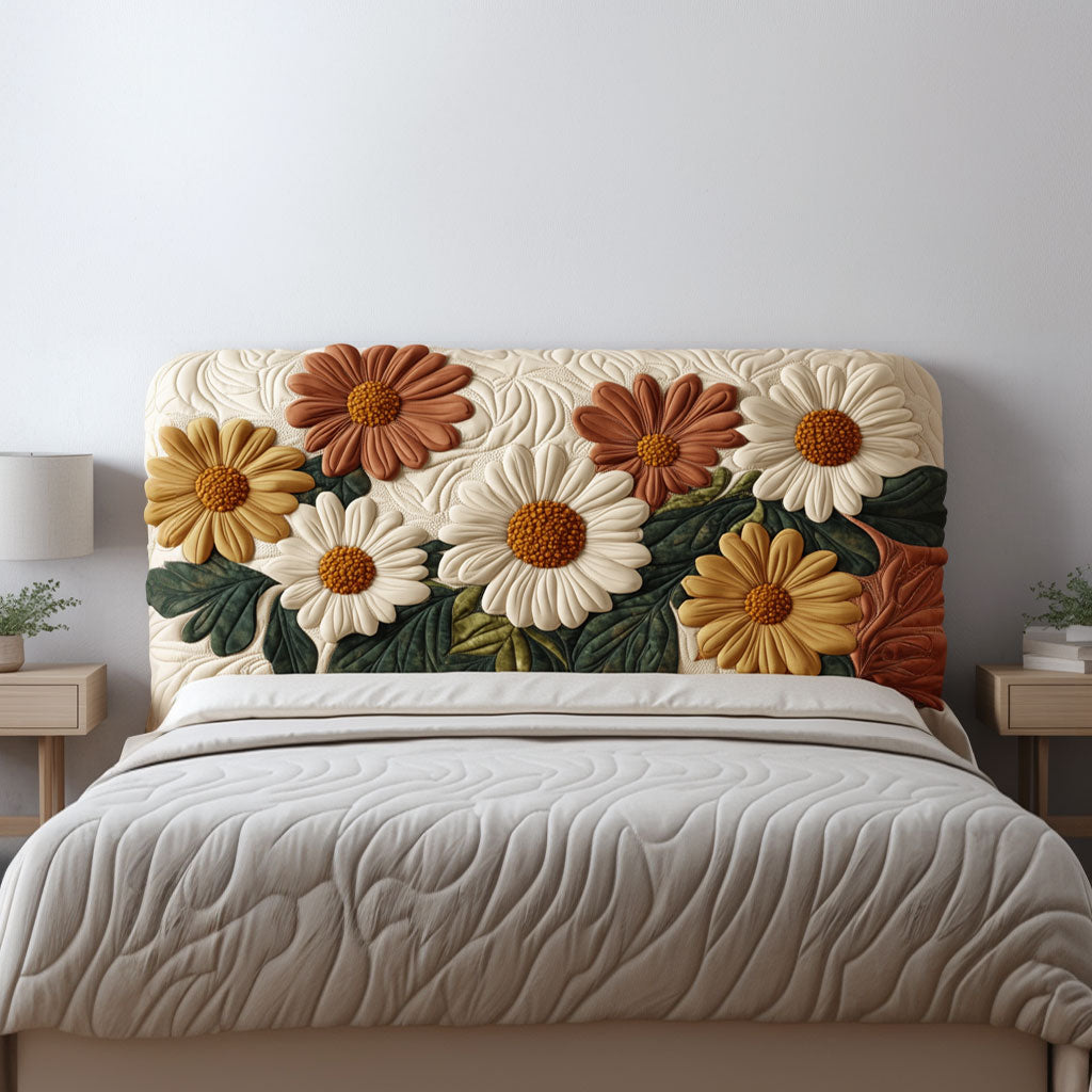 Daisy Garden QA0601011CL Quilted Headboard Slipcover