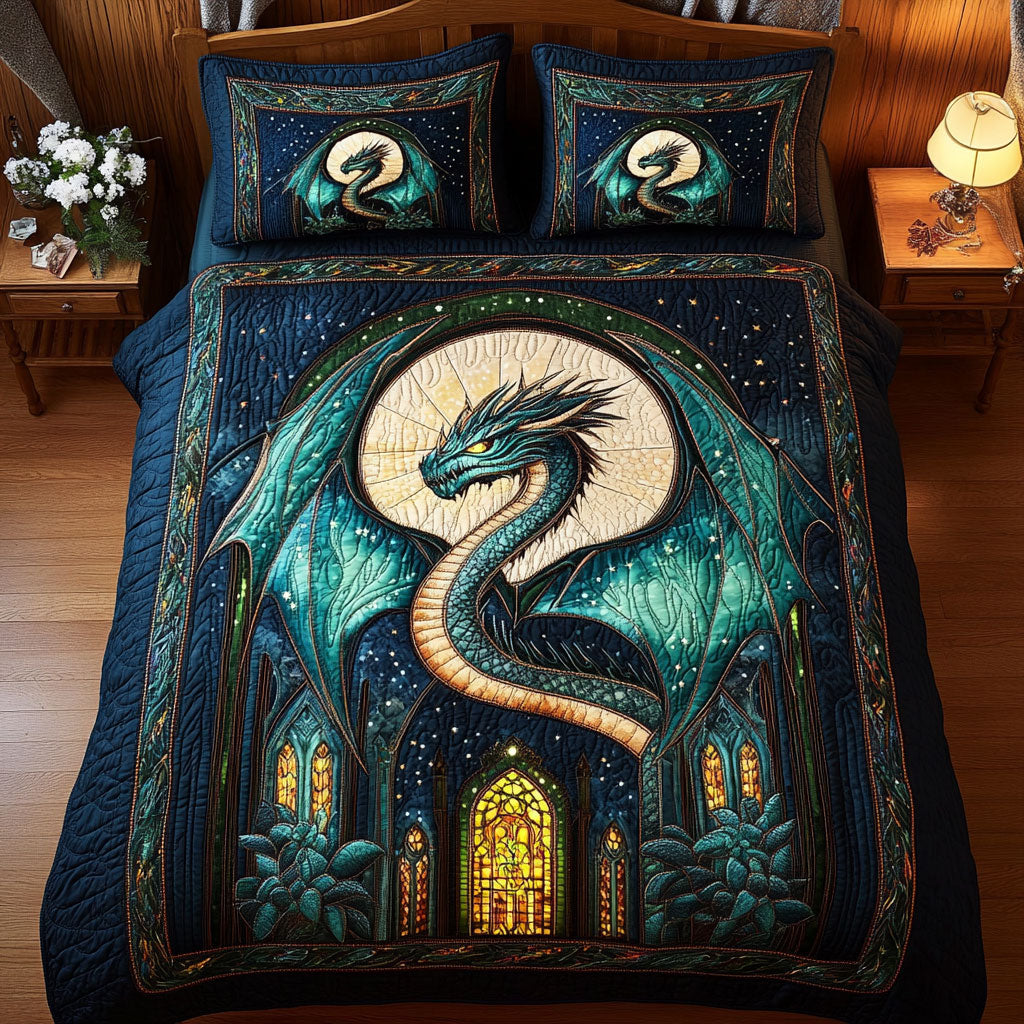 Enchanted Dragon CW1301040CL Duvet Cover Set