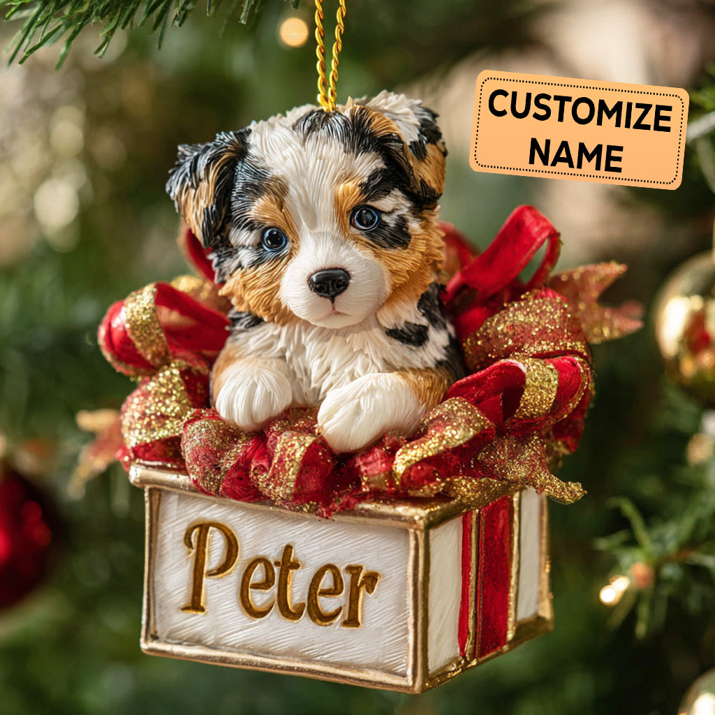 Merry Shepherd CP0112045CL Personalized Christmas Ornament