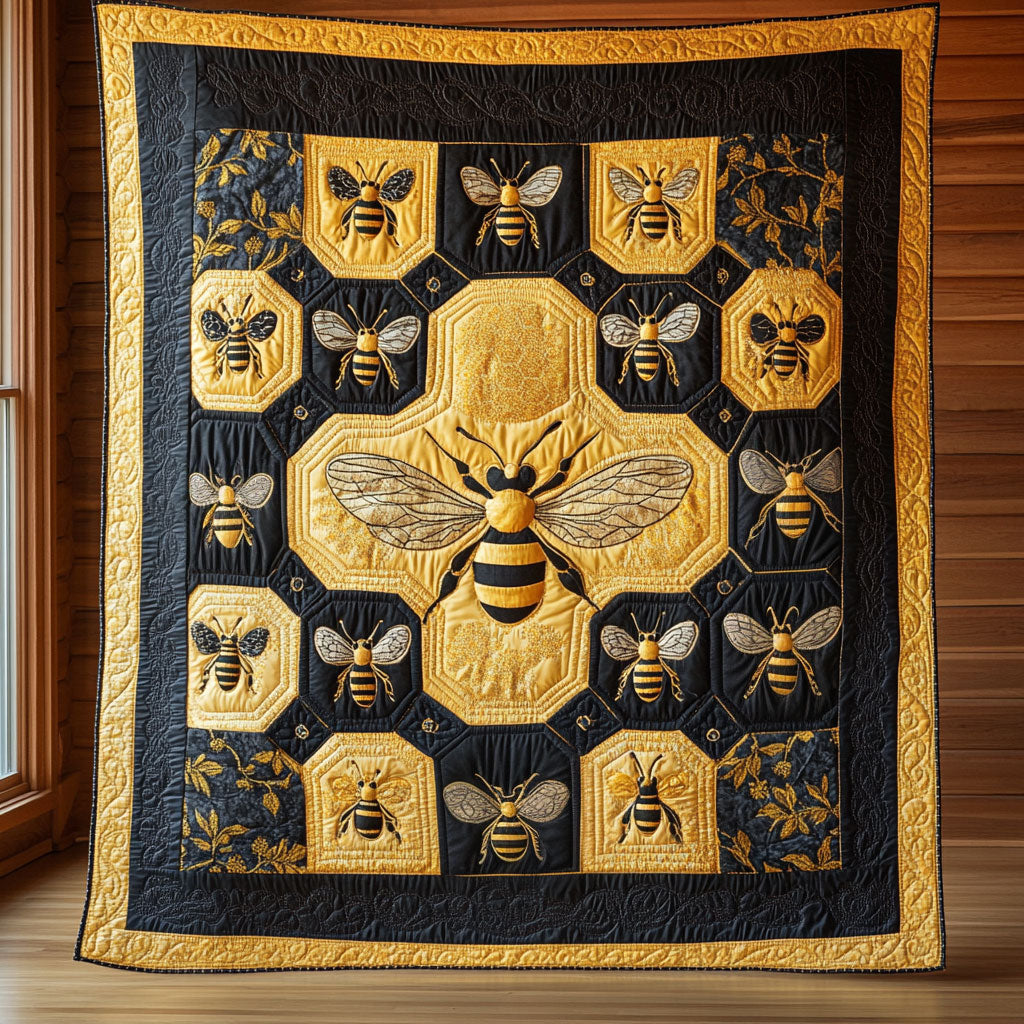 Honey Cells CP151107CL Quilt