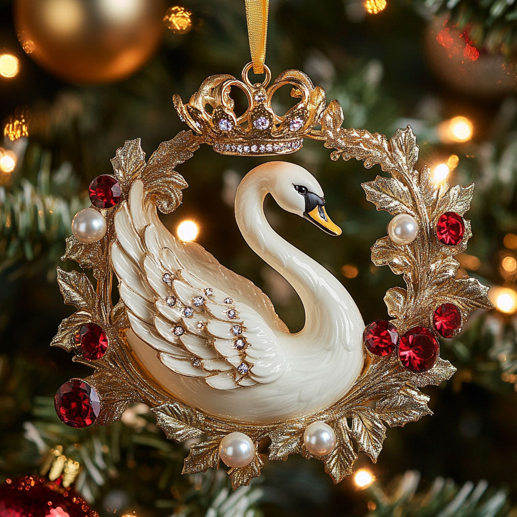 Royal Swan CW2711062CL Christmas Ornament