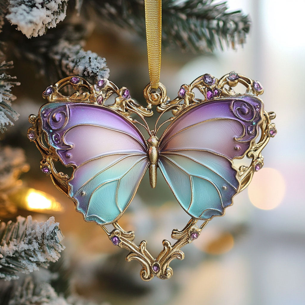 Heart Wings CP0612020CL Christmas Ornament