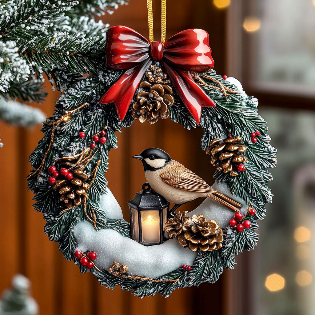 Christmas Chickadee CW2411089CL Christmas Ornament