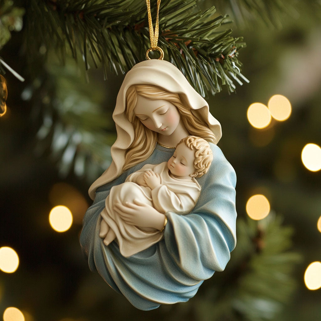 Divine Mercy CP0112144CL Christmas Ornament