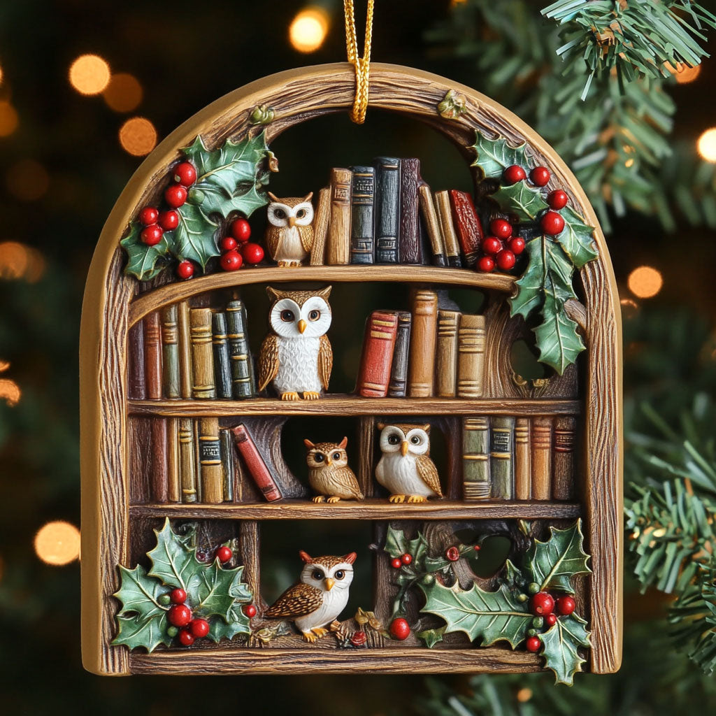 Christmas Owl WN2711014CL Christmas Ornament