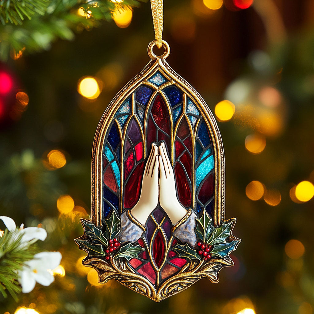 Holy Prayer CP0412088CL Christmas Ornament