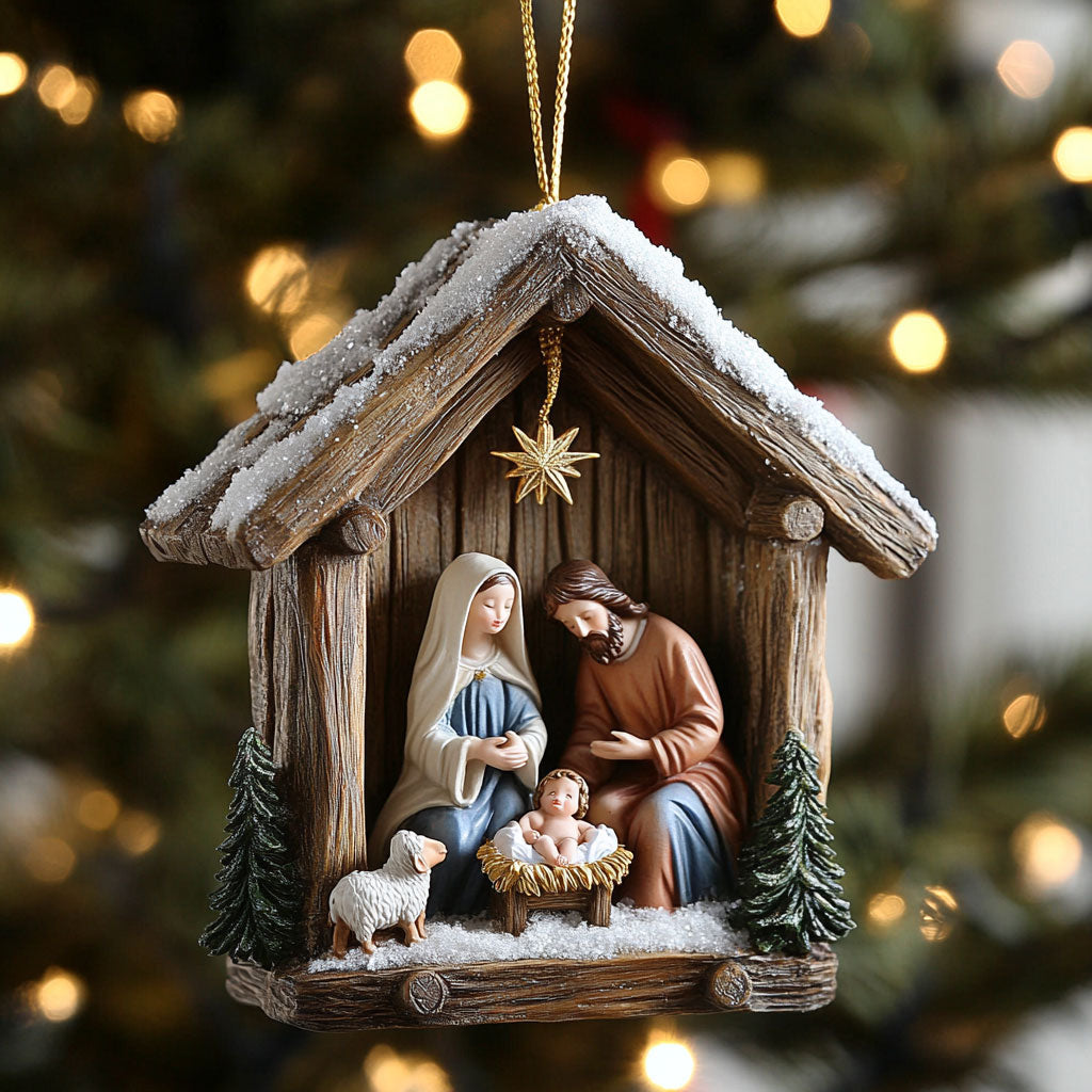 Sacred Star CP0112130CL Christmas Ornament
