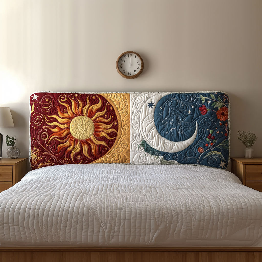 Celestial Duality QA0701021CL Quilted Headboard Slipcover