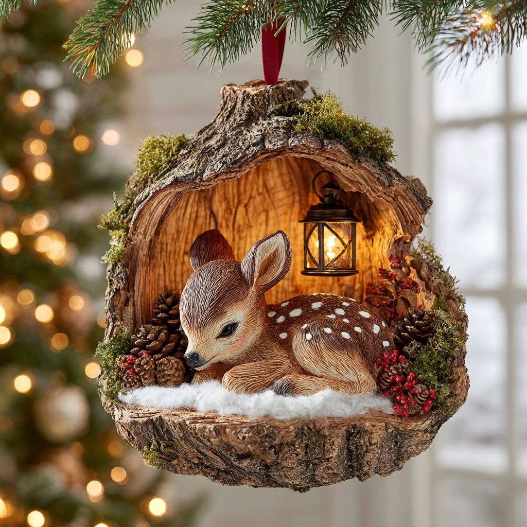 Cozy Fawn CW0312002CL Christmas Ornament