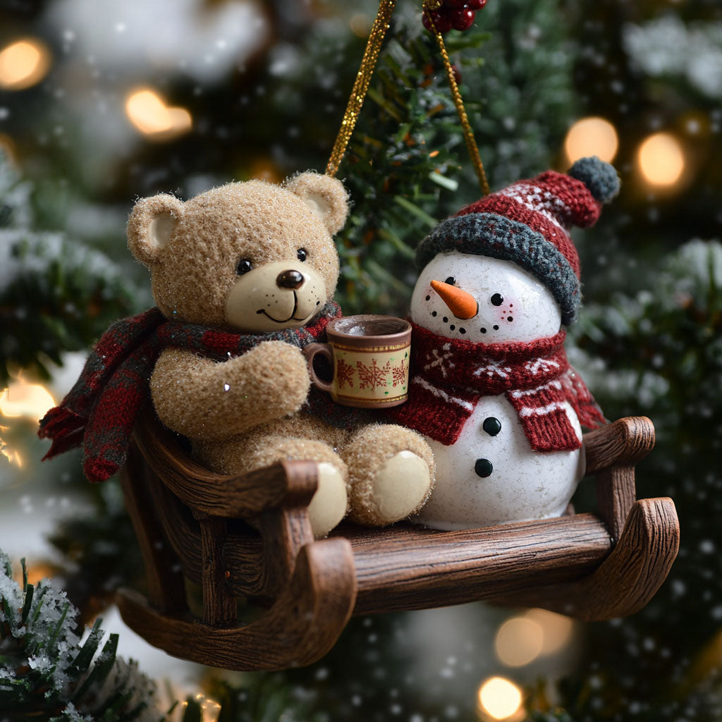 Snowman Winter Harmony WN1112094CL Christmas Ornament