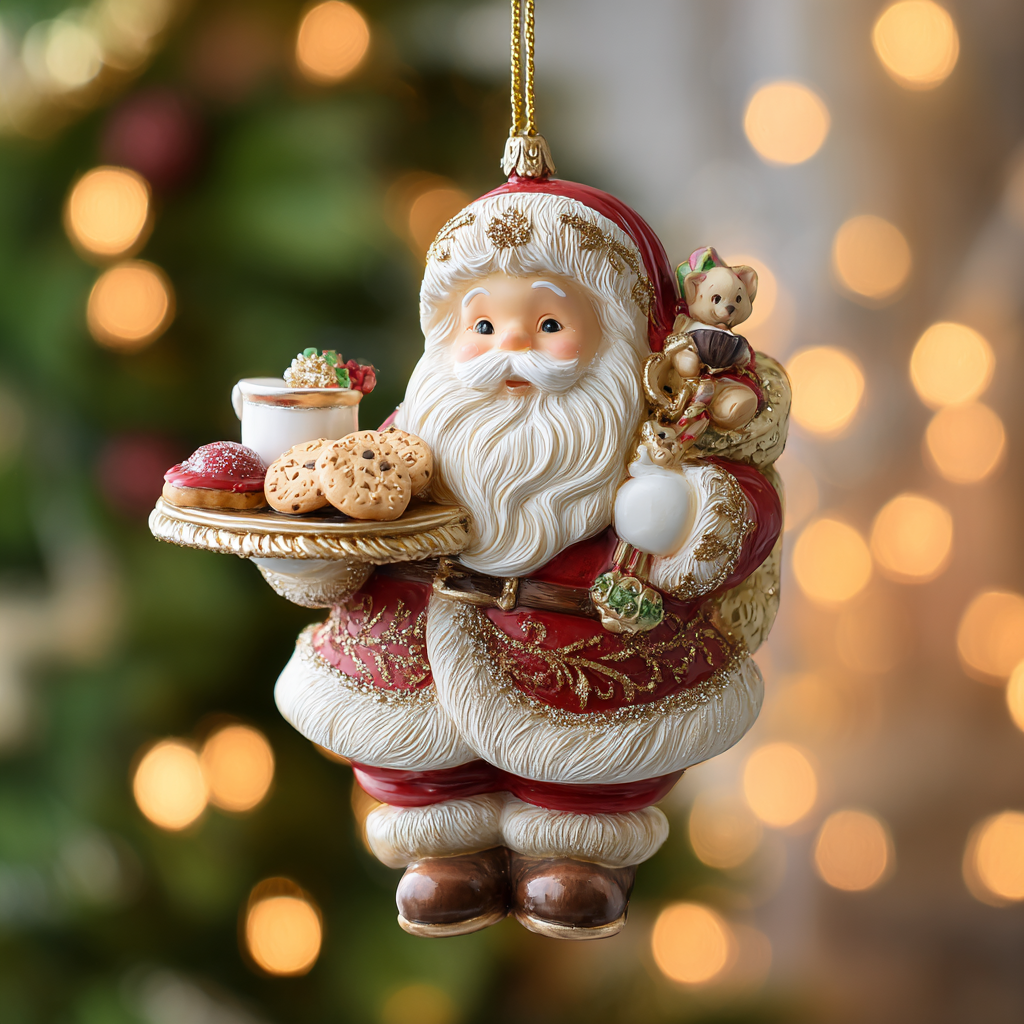 Santa Baker CP2811022CL Christmas Ornament