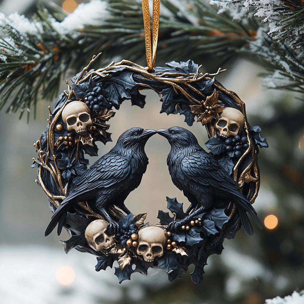 Gothic Ravens CP0612101CL Christmas Ornament