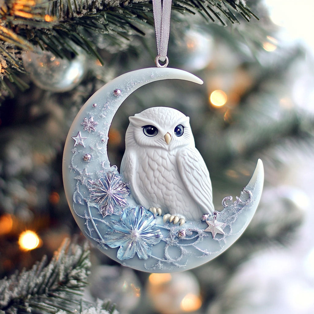 Snowy Moon CP0512039CL Christmas Ornament