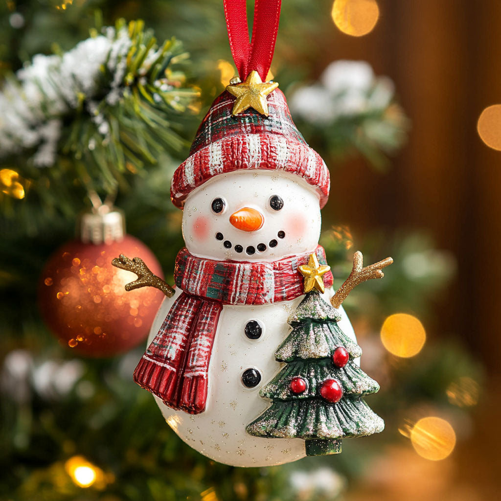 Snowman Smile CW1310013CL Christmas Ornament