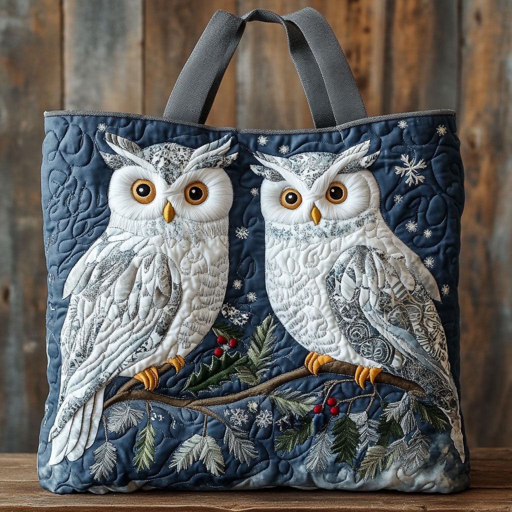 Midnight Owl CP3010054CL Quilted Tote Bag