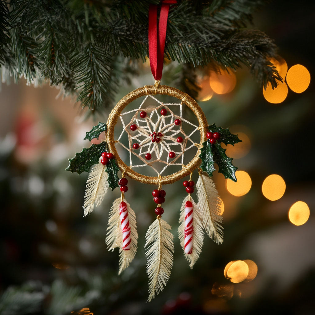 Dreamcatcher Holiday Spirit WN2511014CL Christmas Ornament
