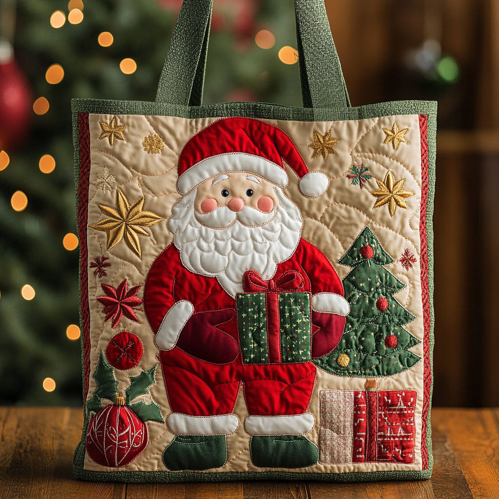 Christmas Charm CP1810090CL Quilted Tote Bag