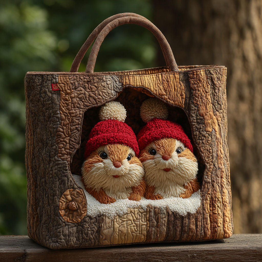 Warm Hideout CP0111053CL Quilted Tote Bag