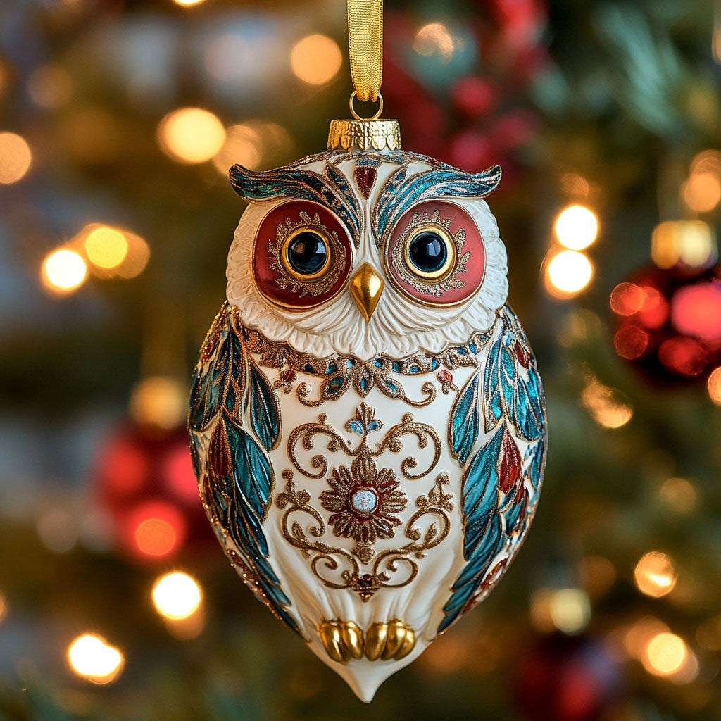 Vintage Owl CP2611090CL Christmas Ornament