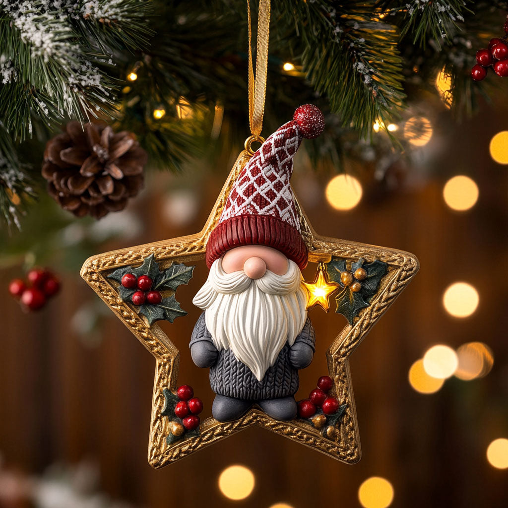 Star Gnome CW2210018CL Christmas Ornament