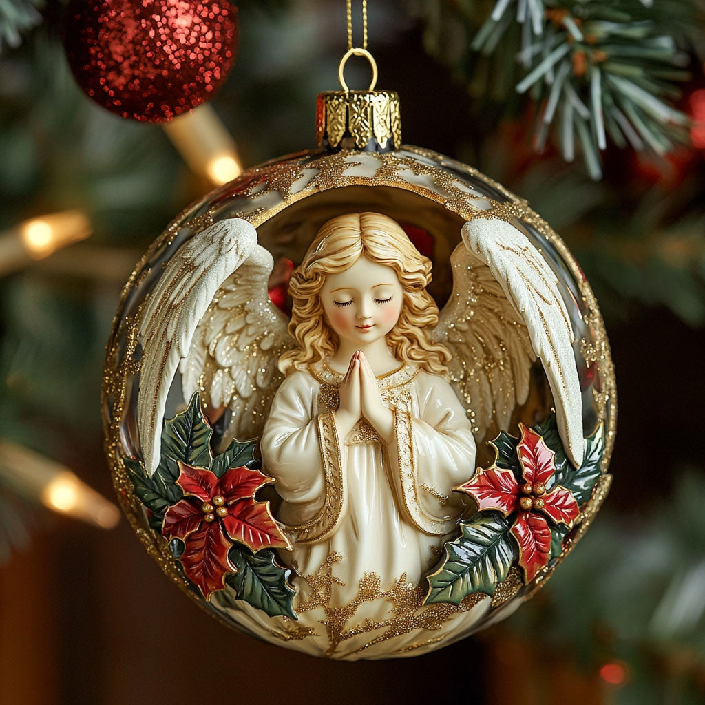 Blessing Angel CW1510010CL Christmas Ornament