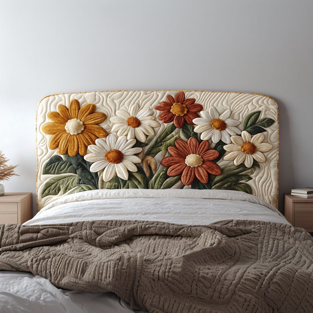 Daisy Garden QA0601007CL Quilted Headboard Slipcover