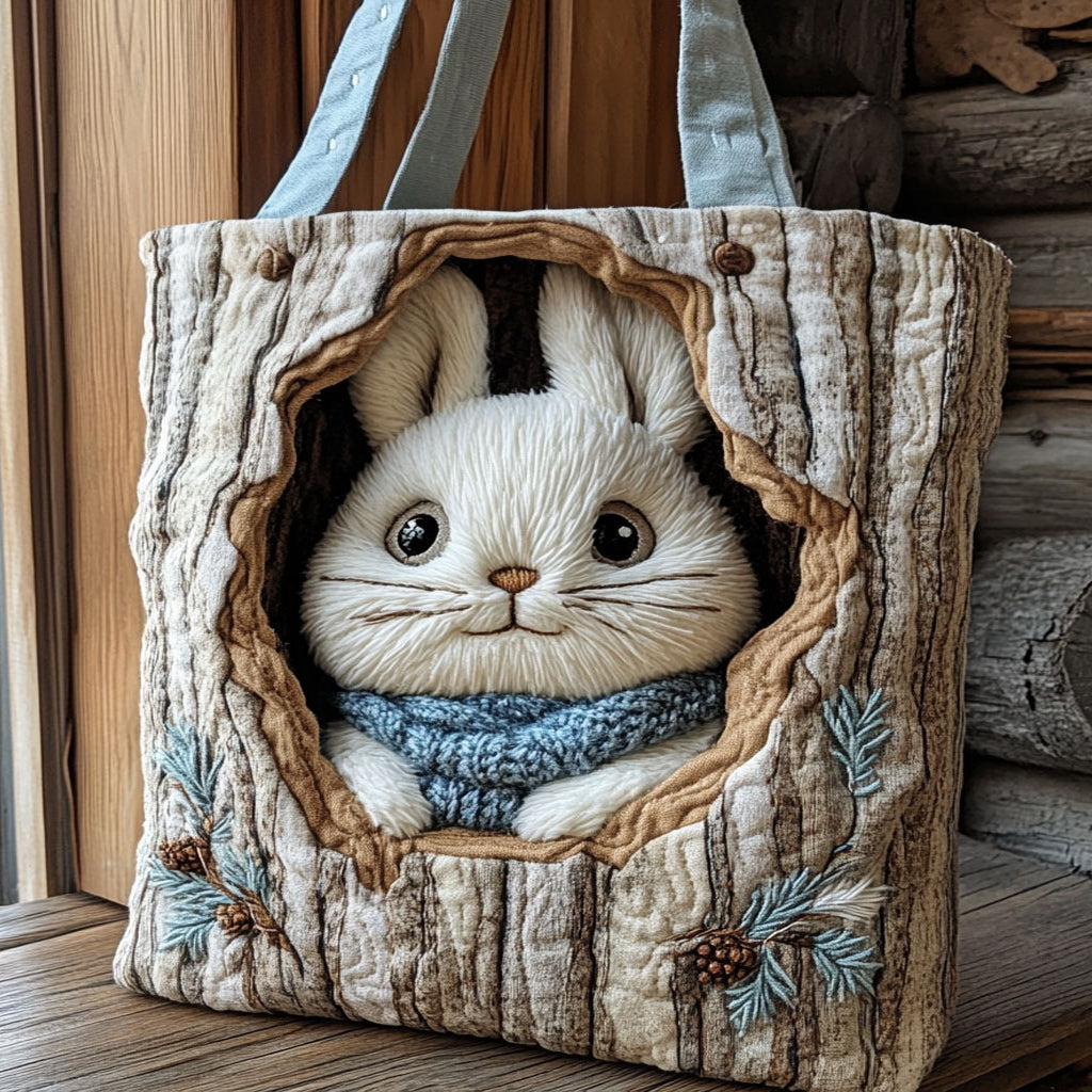 Woodland Bunny CP0112154CL Quilted Tote Bag