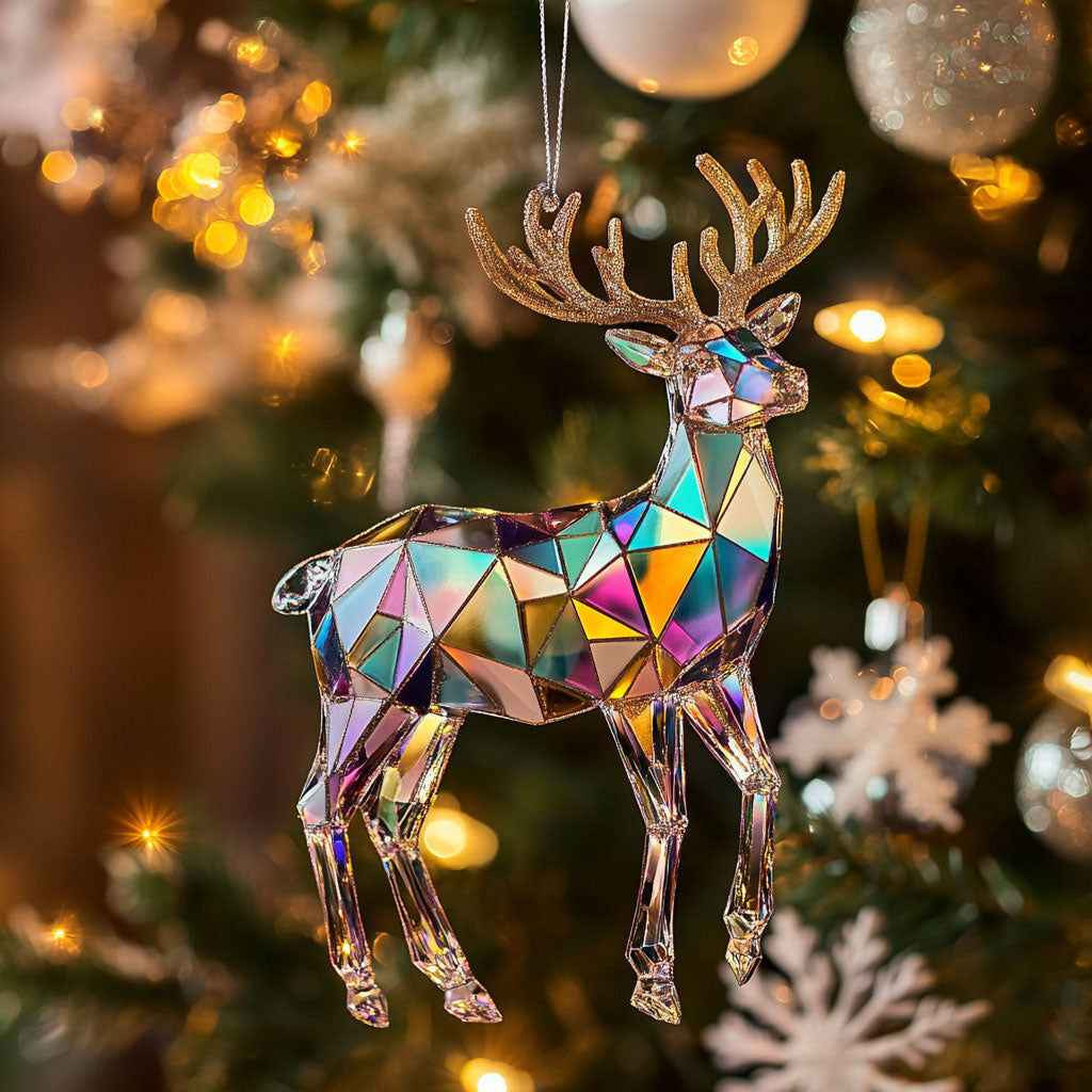 Glow Deer CW0112019CL Christmas Ornament